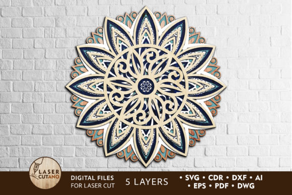 Download MANDALA Files for Cricut and Laser Cut - Files for cricut Collection