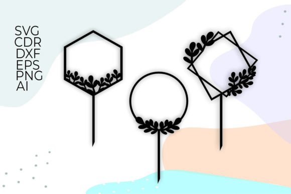 Download Cake Topper Frame Svg Files for Cricut - Files for cricut Collection