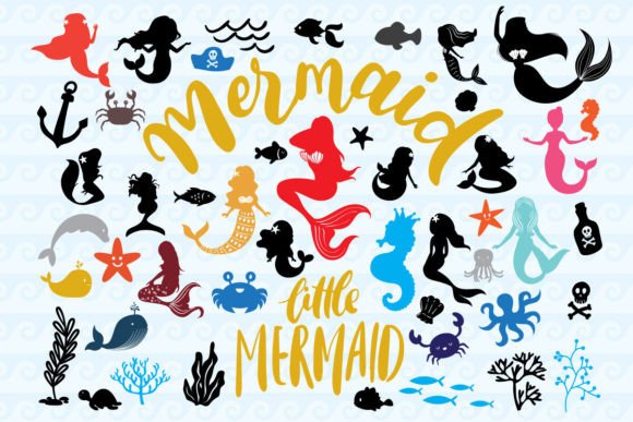 Download Mermaid SVG Ocean Life Underwater Sea - Premium Resources