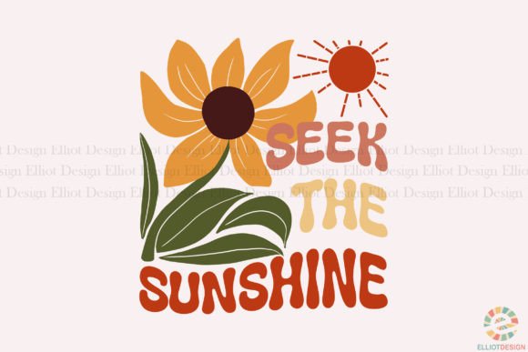 Download Seek the Sunshine Boho Flower Design PNG - Flower design Collection