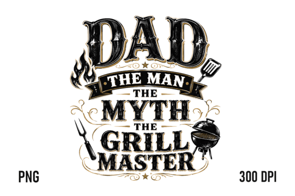 Download Dad Grill Master PNG - Grill master Collection