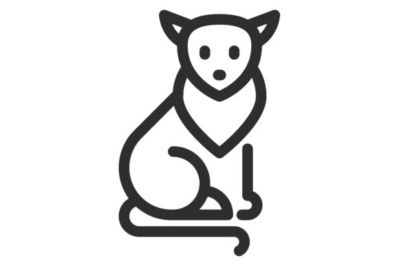 Download Cat Line Icon. Pet Symbol. Animal Sign - Animal sign Collection