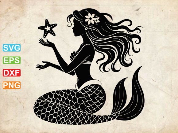 Download Mermaid Clipart,Cute Mermaid Svg,Mermaid - Mermaid svg Collection