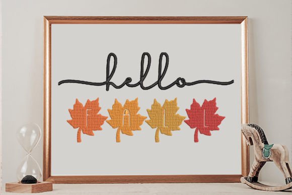 Download Hello Fall Sign, Autumn Maple Leaves - Hello fall sign Collection